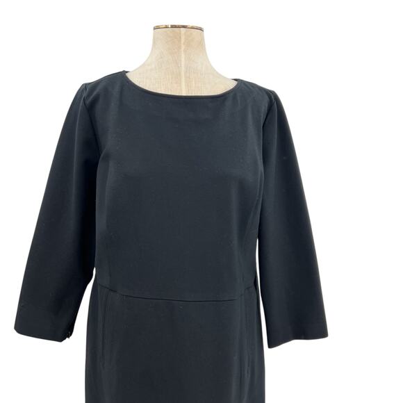 Spanx The Perfect Shift Dress A-line Classic Stretch Ponte Black Plus Size 1X - Picture 3 of 14